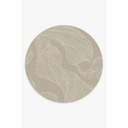 Sana Stone Rug - 245 Round cm - All-In-One Rug