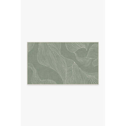 Sana Sage Green Rug - 90 x 150 cm - All-In-One Rug
