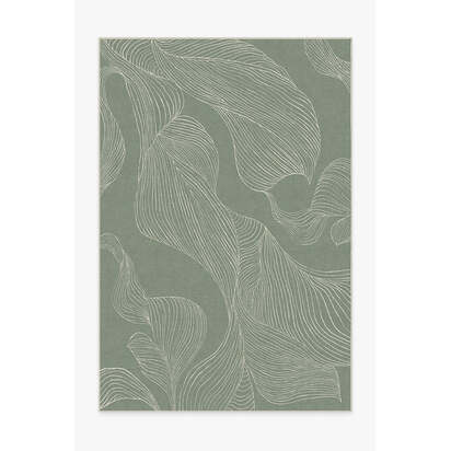 Sana Sage Green Rug - 185 x 275 cm - All-In-One Rug