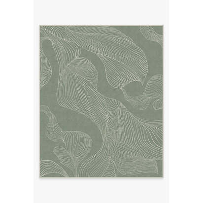Sana Sage Green Rug - 245 x 305 cm - All-In-One Rug
