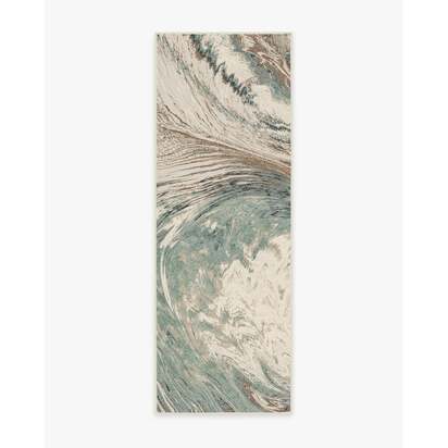 Malaspina Natural Sage Rug - 75 x 215 cm - All-In-One Rug