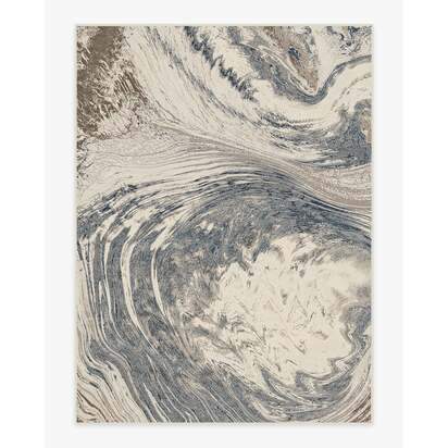 Malaspina Dusk Blue Rug - 275 x 365 cm - All-In-One Rug