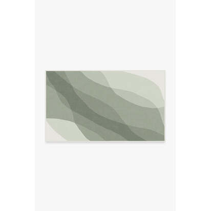 Kallan Sage Green Rug - 90 x 150 cm - All-In-One Rug