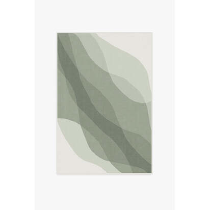 Kallan Sage Green Rug - 120 x 185 cm - All-In-One Rug