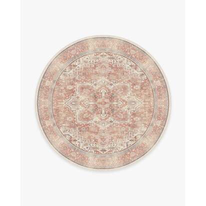 Kamran Rose Rug - 245 Round cm - All-In-One Rug