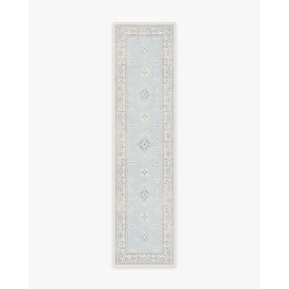 Verena Soft Blue Rug - 245 Round cm - All-In-One Rug