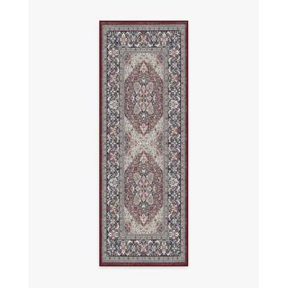 Hendesi Heriz Bordeaux Rug - 75 x 215 cm - All-In-One Rug