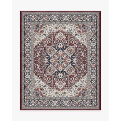 Hendesi Heriz Bordeaux Rug - 245 x 305 cm - All-In-One Rug