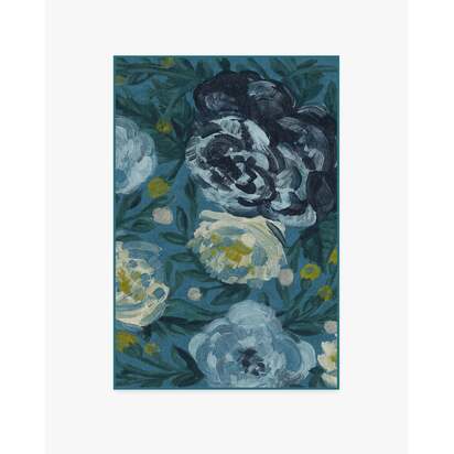 Camellia Midnight Rug - 120 x 185 cm - All-In-One Rug
