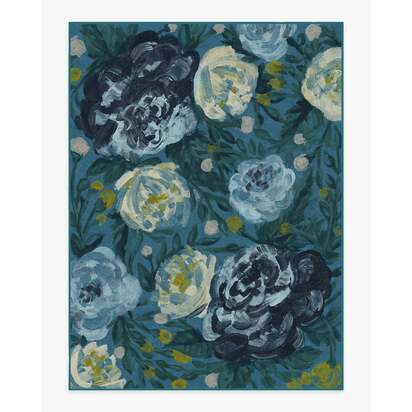 Camellia Midnight Rug - 275 x 365 cm - All-In-One Rug