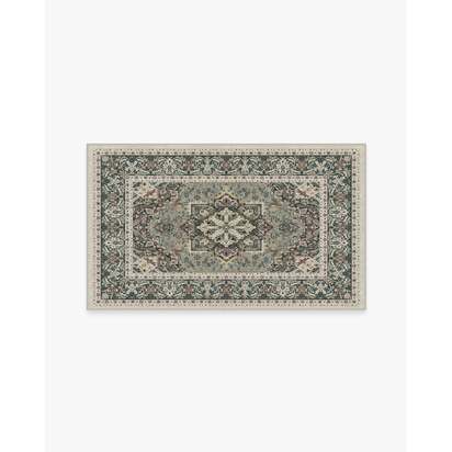 Hendesi Heriz Sage Rug - 90 x 150 cm - All-In-One Rug