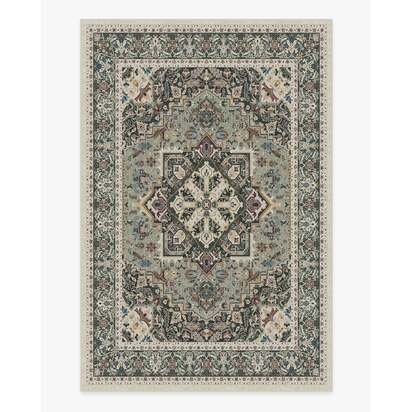 Hendesi Heriz Sage Rug - 185 x 275 cm - All-In-One Rug