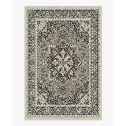 Hendesi Heriz Sage Rug - 200 x 290 cm - All-In-One Rug