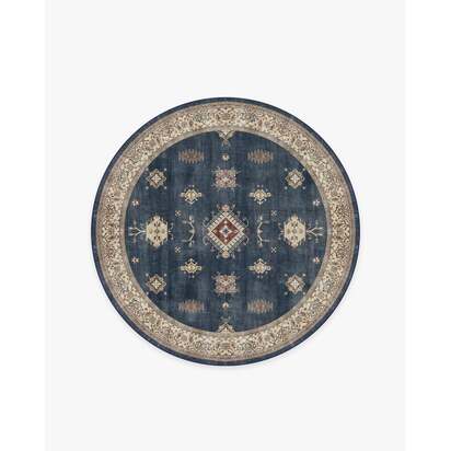 Verena Sapphire Rug - 185 Round cm - All-In-One Rug