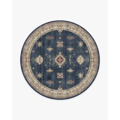 Verena Sapphire Rug - 245 Round cm - All-In-One Rug