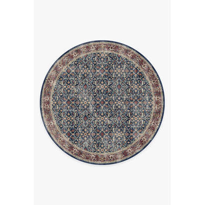 Celestine Sapphire Rug - 245 Round cm - All-In-One Rug