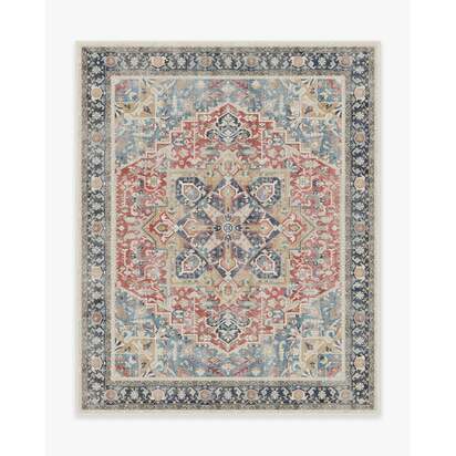 Kamran Cayenne Red Rug - 245 x 305 cm - All-In-One Rug