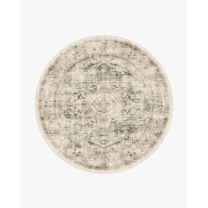 Sarrah Sage Rug - 245 Round cm - All-In-One Rug