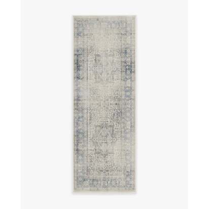 Kamran Blue Quartz Rug - 75 x 215 cm - All-In-One Rug