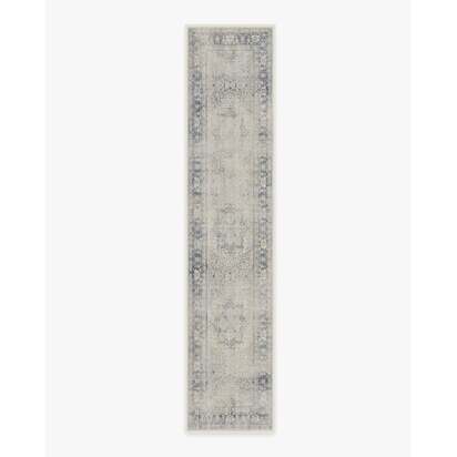 Kamran Blue Quartz Rug - 75 x 365 cm - All-In-One Rug