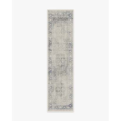 Kamran Blue Quartz Rug - 75 x 365 cm - All-In-One Rug