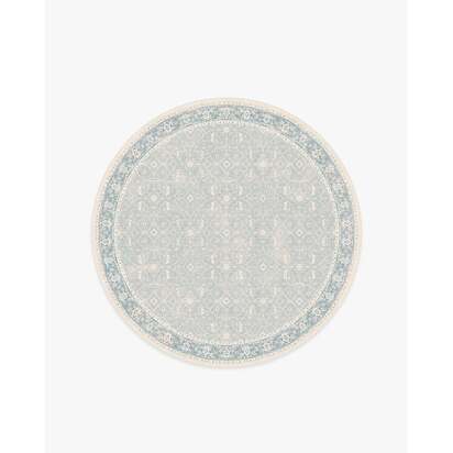 Celestine Soft Blue Rug - 185 Round cm - All-In-One Rug