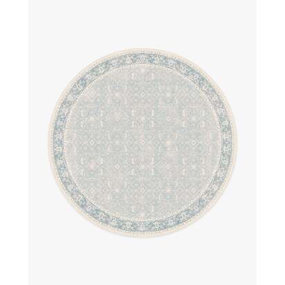 Celestine Soft Blue Rug - 245 Round cm - All-In-One Rug