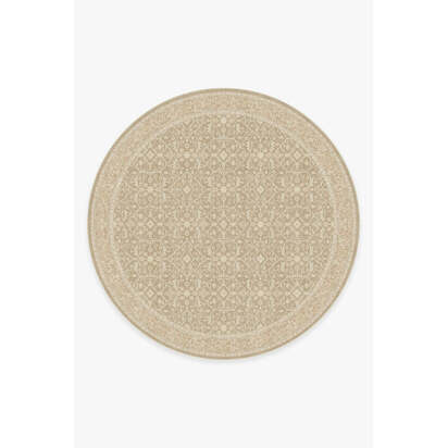 Celestine Ecru Rug - 245 Round cm - All-In-One Rug