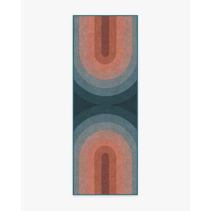 Absida Teal Rug - 75 x 215 cm - All-In-One Rug