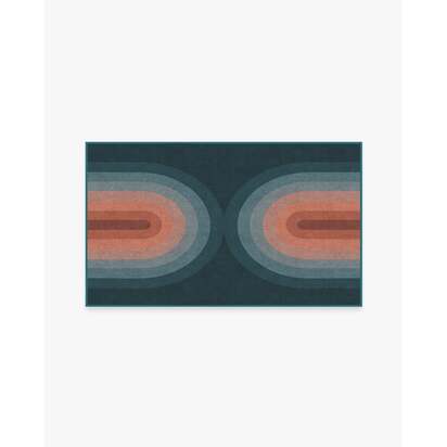Absida Teal Rug - 90 x 150 cm - All-In-One Rug