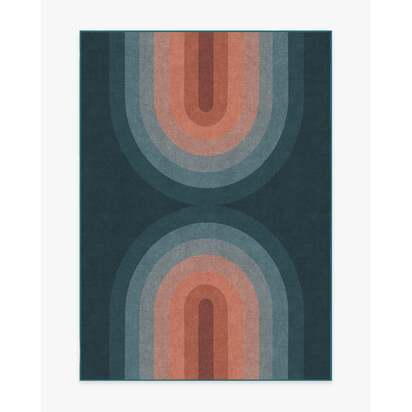 Absida Teal Rug - 150 x 215 cm - All-In-One Rug