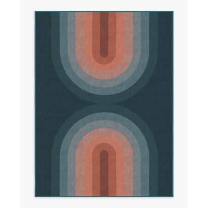 Absida Teal Rug - 275 x 365 cm - All-In-One Rug