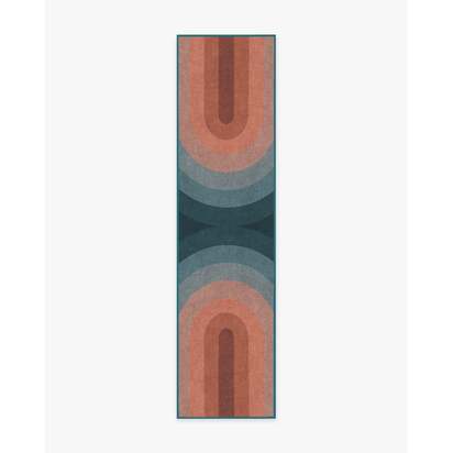 Absida Teal Rug - 245 Round cm - All-In-One Rug