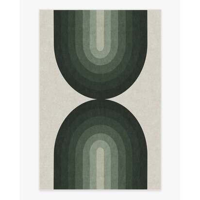 Absida Sage Rug - 185 x 275 cm - All-In-One Rug