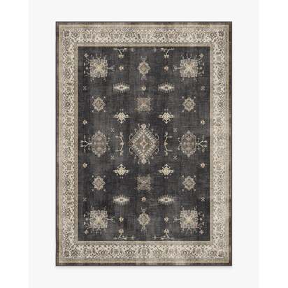 Verena Dark Wood Rug - 150 x 215 cm - All-In-One Rug