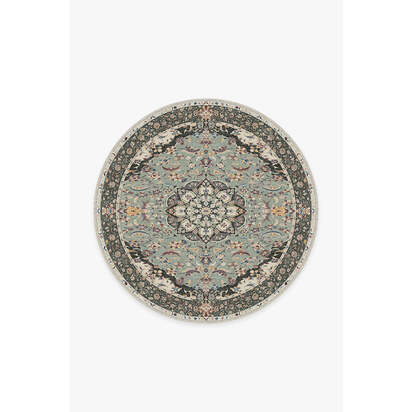 Sima Sage Rug - 185 Round cm - All-In-One Rug