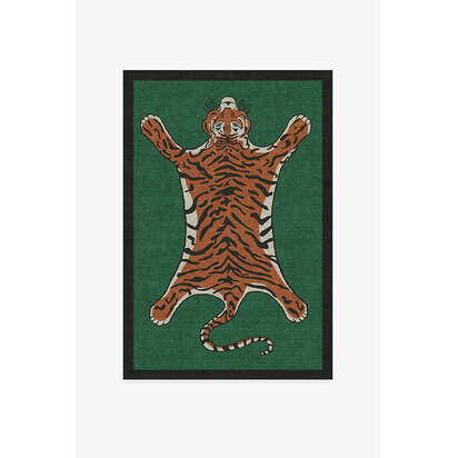 Tiger Emerald Rug by Jonathan Adler - 120 x 185 cm - All-In-One Rug