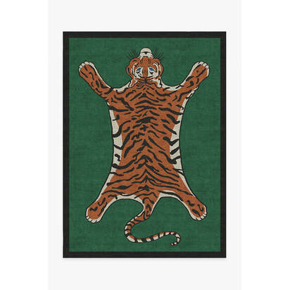 Tiger Emerald Rug by Jonathan Adler - 150 x 215 cm - All-In-One Rug