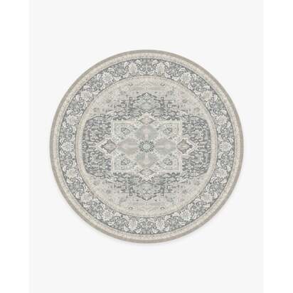 Hendesi Heriz Abalone Rug - 245 Round cm - All-In-One Rug