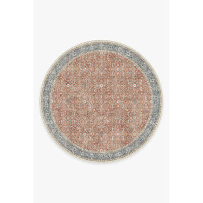 Celestine Coral Rug - 245 Round cm - All-In-One Rug
