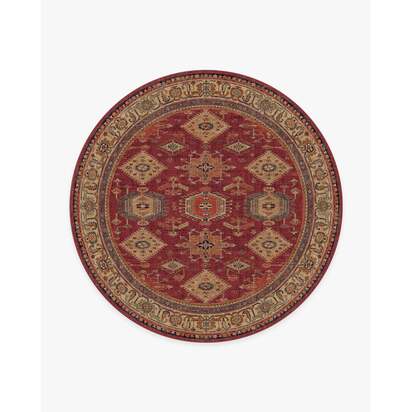 Cambria Ruby Rug - 245 Round cm - All-In-One Rug