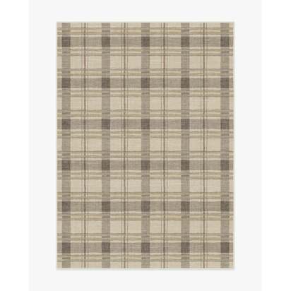 Piper Plaid Neutral Rug - 150 x 215 cm - All-In-One Rug