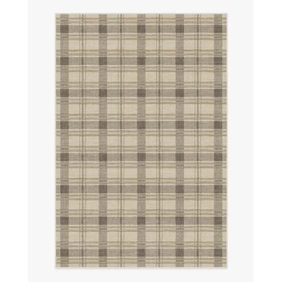 Piper Plaid Neutral Rug - 185 x 275 cm - All-In-One Rug