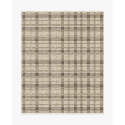 Piper Plaid Neutral Rug - 245 x 305 cm - All-In-One Rug