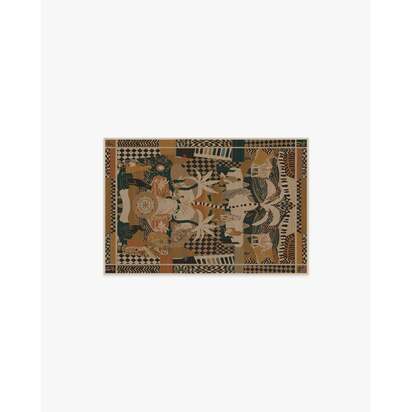 La Joie Natural Multicolour Rug by Architectural Digest - 60 x 90 cm - All-In-One Rug