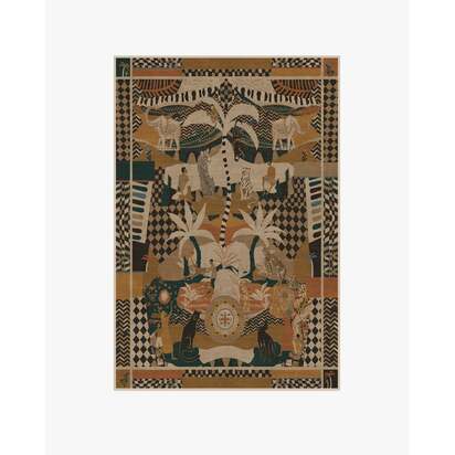 La Joie Natural Multicolour Rug by Architectural Digest - 90 x 150 cm - All-In-One Rug