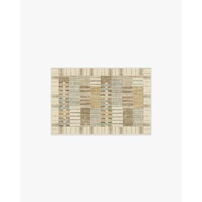 Selene Neutral Multicolour Rug by Architectural Digest - 60 x 90 cm - All-In-One Rug