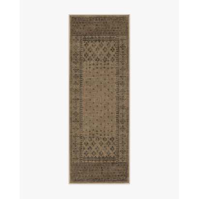 Fernanda Black & Tan Rug - 75 x 215 cm - All-In-One Rug