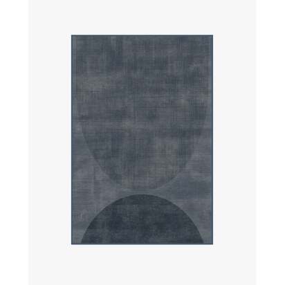Eclipse Navy Rug - 120 x 185 cm - All-In-One Rug