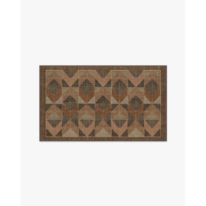 Ember Copper & Brown Rug - 60 x 90 cm - All-In-One Rug